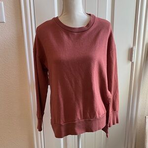 2/$15 high low 90 degrees sweatshirt with split side